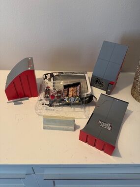 Assorted Red & Gray Skate Ramp Playset - Kids Toys Cars & Vehicles